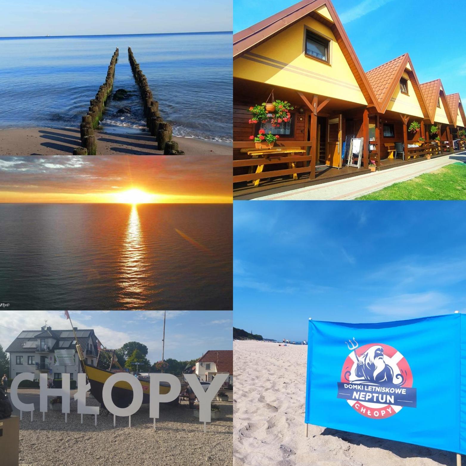 Domki Letniskowe Neptun Chłopy Exterior foto